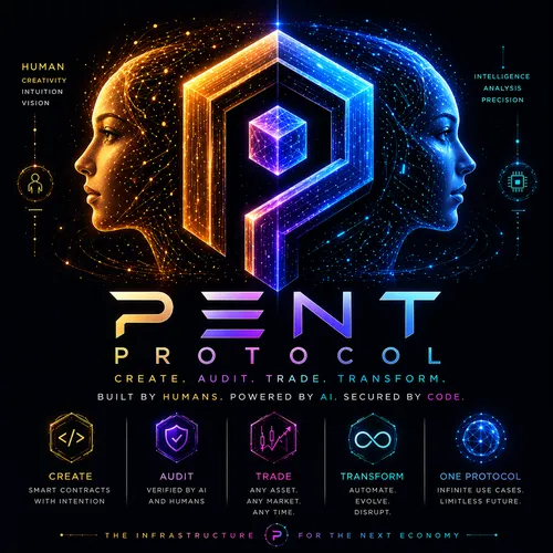 Pent Protocol — Built by Humans. Powered by AI. Secured by Code.